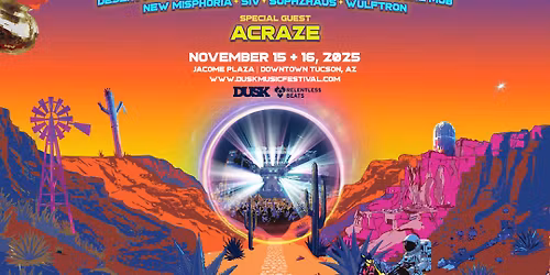 2025 Dusk Music Festival - Sunday at Jacome Plaza