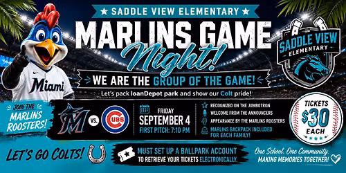 Saddle View Elementary Night at the Ballpark