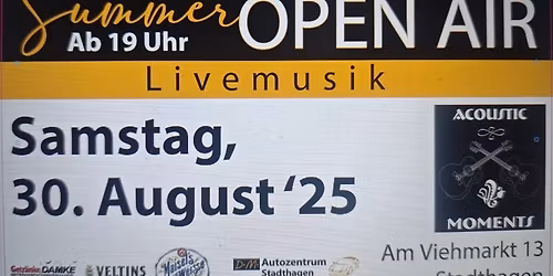 BOLER\u2018O SUMMER OPEN AIR\/LIVEMUSIK