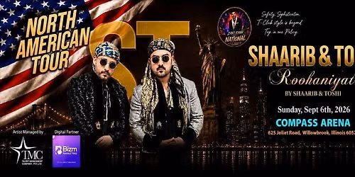 Shaarib & Toshi Live Concert In Chicago