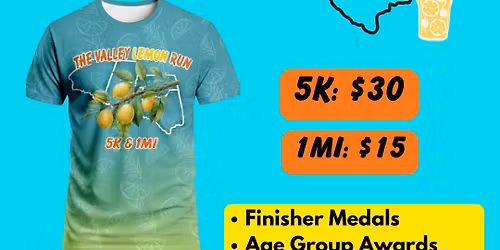 The Valley Lemon Run 5k & 1mi