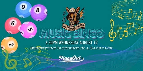 August Music Bingo!