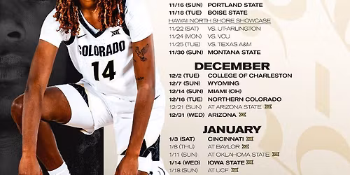Miami Redhawks at Colorado Buffaloes Womens Basketball at CU Events Center