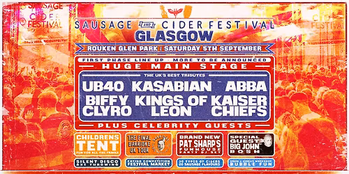Sausage and Cider Festival - Glasgow 2026