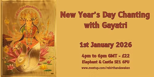 New Year's Day Chanting Event with Gayatri