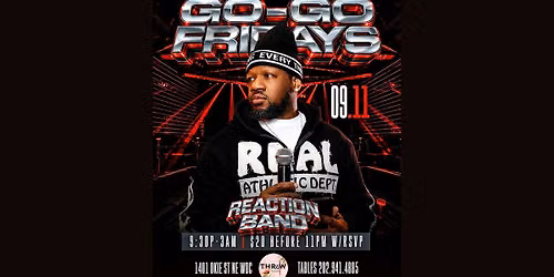 GO-GO FRIDAYS | REACTION BAND