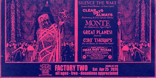 Silence the Wake \/ Clear Days Always \/ Midwest \/ Great Planes! \/ Cult Therapy