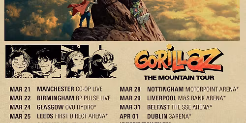 Gorillaz at Pechanga Arena