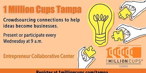 1 Million Cups Tampa 2026