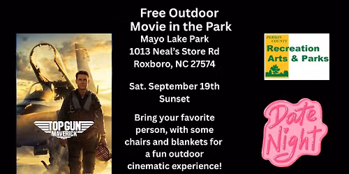 Free Movies in the Parks Series-Top Gun: Maverick