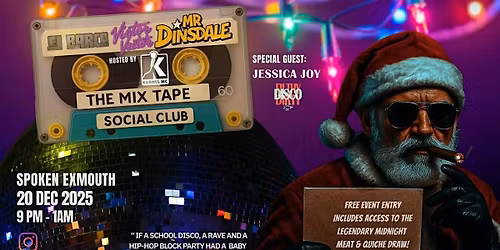 MIXTAPE SOCIAL CLUB XMAS PARTY FT. JESSICA JOY!