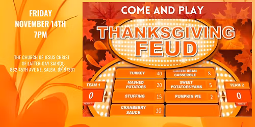 Thanksgiving Family Feud