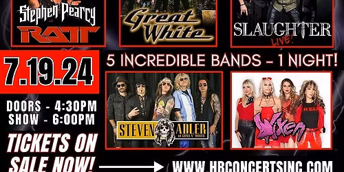 80s Rock Invasion at L'Auberge Du Lac Casino and Resort