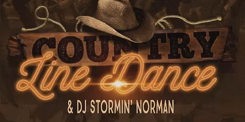Line Dance Lessons & Country DJ Stormin' Norman