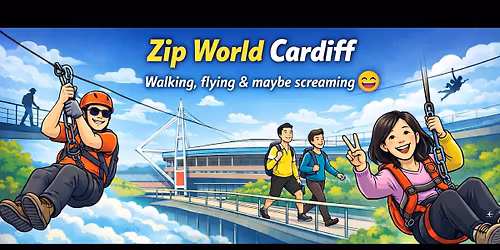 \u3010CARDIFF\u3011 Zip World Cardiff 
