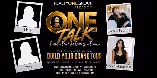 ONE TALK | BUILD A BRAND THAT BUILDS YOUR BUSINESS