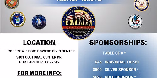First Responders & veterans appreciation luncheon