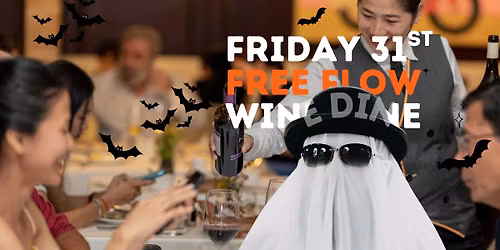 \ud83c\udf83 FREE FLOW FRIDAY A Night to Drink, Dine & Be Bewitched!