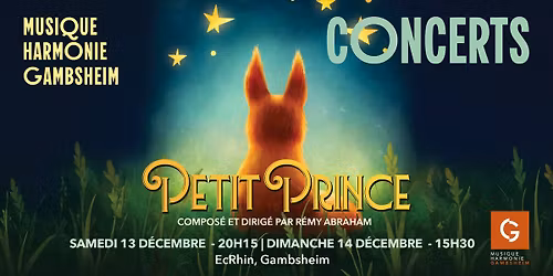 Concert | Petit Prince | Musique harmonie de Gambsheim