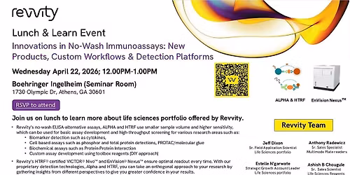 Lunch and Learn by Revvity at BI Animal Health