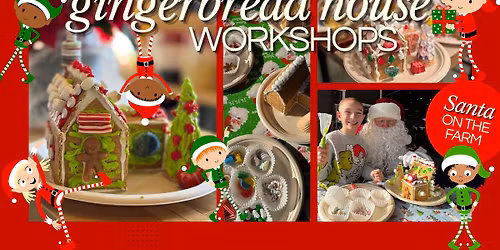 Gingerbread House Decorating Parties | Special Visits from Santa! \ud83c\udf85