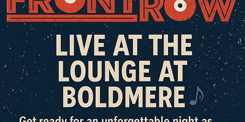 Frontrow live @ The Lounge at Boldmere
