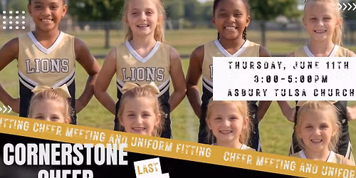 Last Chance: Lion Cheer Registration and Uniform Fitting! 
