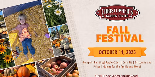 Christopher’s Garden Center Fall Festival 