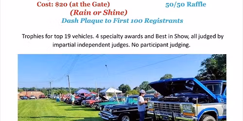 REESE VFC 22ND ANNUAL CAR SHOW 