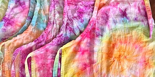 Cara's crafty corner- tie dye workshop