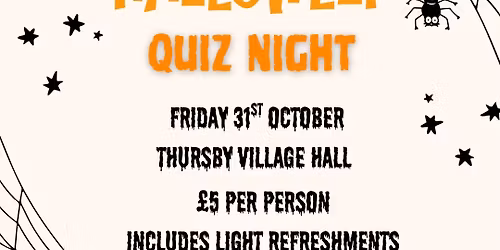 Halloween Quiz Night