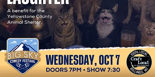 Paws for Laughter-BSCF Benefit for Yellowstone Animal Shelter
