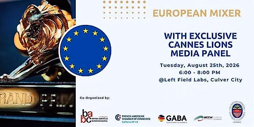Networking European Mixer with Cannes Lions Media Panel