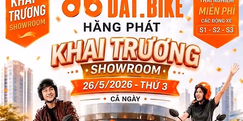 Khai Tr\u01b0\u01a1ng Showroom Dat Bike H\u1eb0NG PH\u00c1T
