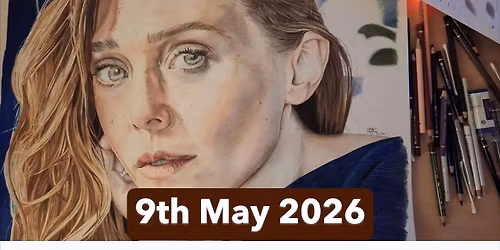 Colour Pencil Portraits for Beginners with Ron Fisher (Ely)