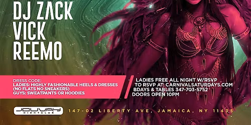 SATURDAYS AT JOUVAY NIGHT CLUB