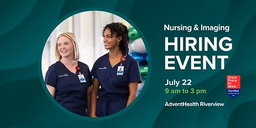 Nursing & Imaging Hiring Event