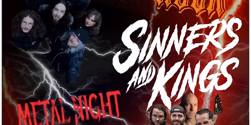 3 BANDS 1 NACHT \u26a1\ufe0fSCARECROW\u26a1\ufe0f\ud83d\udd25SINNERS AND KINGS\ud83d\udd25 \ud83d\udea8DRAIN DOWN\ud83d\udea8 "LIVE"