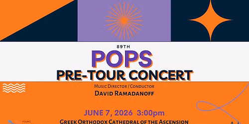 Young People\u2019s Symphony Orchestra Presents the Pops \/ Pre-Tour Concert