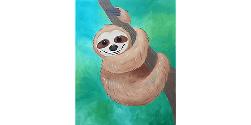 Sweet Sloth - Paint and Sip in Chicago | Classpop!\u2122