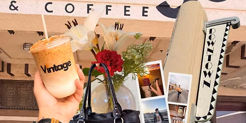 Vintage & Coffee One Year Anniversary & Ribbon Cutting