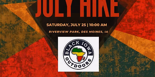 Black Iowa Outdoors July Hike 2026