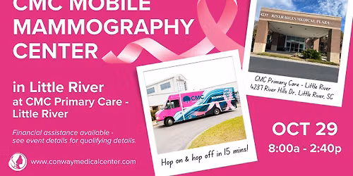Get Your Mammogram in Little River!