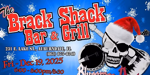 Bluegrass Pirates at The Brack Shack Bar & Grill in Auburndale Fl - March 28th