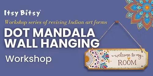 Dot Mandala Wall Hanging Workshop