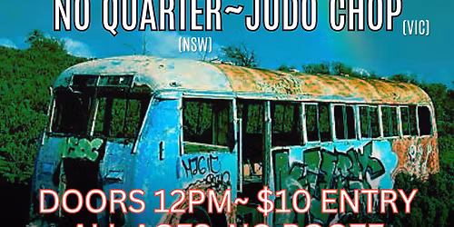 All Ages Punk Rock at The Workers - Without Fail, Outer Control, No Quarter, Judo Chop