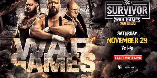 Survivor Series \/ War Games Party
