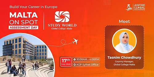 Malta On-Spot Assessment Day 2026 in Sylhet | Global College Malta