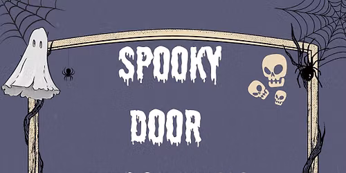 Spooky Door Decorating