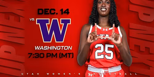 Parking Washington Huskies at Utah Utes Womens Basketball